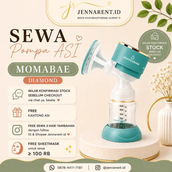 Sewa MomaBae Diamond di JennaRent.ID